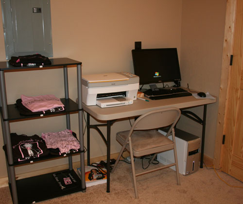 Computer/Printer Station